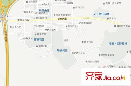 聯(lián)發(fā)尚品交通圖 