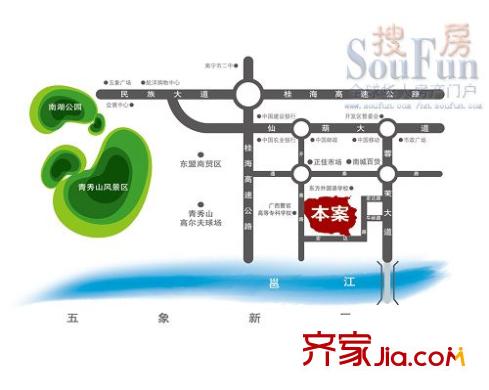 聯(lián)發(fā)尚品交通圖