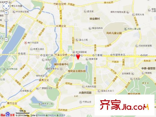 鳳嶺雅苑交通圖