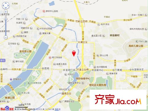 區(qū)直單位宿舍交通圖QQ截圖20140520171729