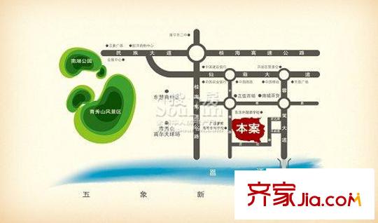 聯(lián)發(fā)尚品交通圖