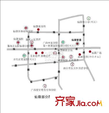 聯(lián)發(fā)尚品交通圖