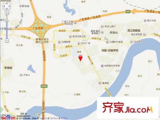 聯(lián)發(fā)尚品交通圖