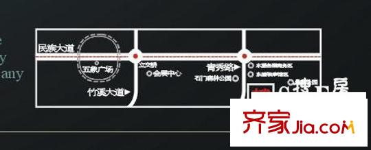 聯(lián)盟新城交通圖