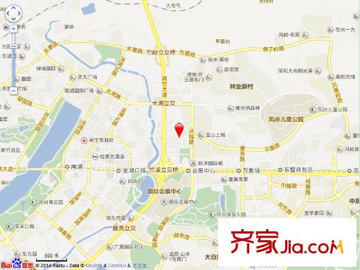 通邑苑小區(qū)交通圖