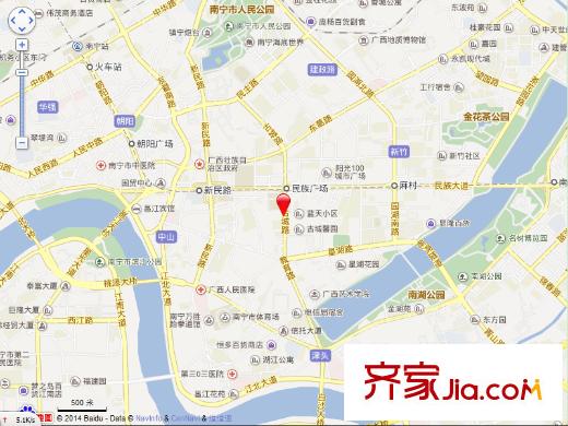 區(qū)建材局職工宿舍交通圖