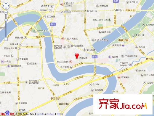 湖江公寓交通圖 