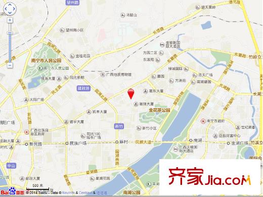 廣西廣播電視大學宿舍區(qū)交通圖d