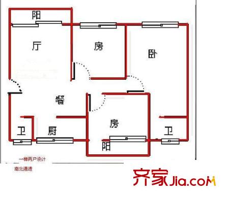 北大路城北區(qū)政府宿舍3s2t2w