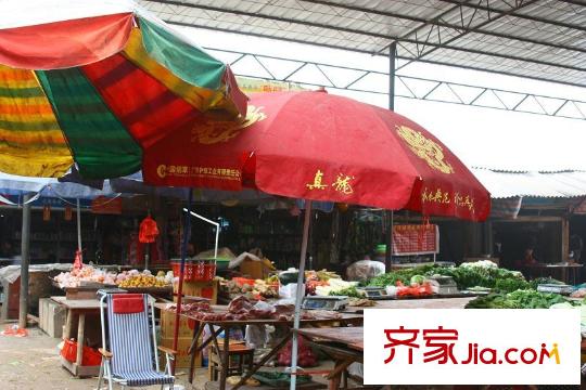 匯東天闊配套圖周邊翡翠園社區(qū)便民菜市