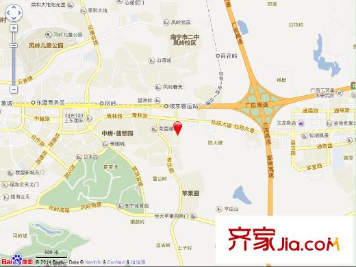 匯東天闊交通圖