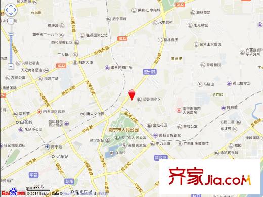 廣西交通科學(xué)研究所宿舍交通圖