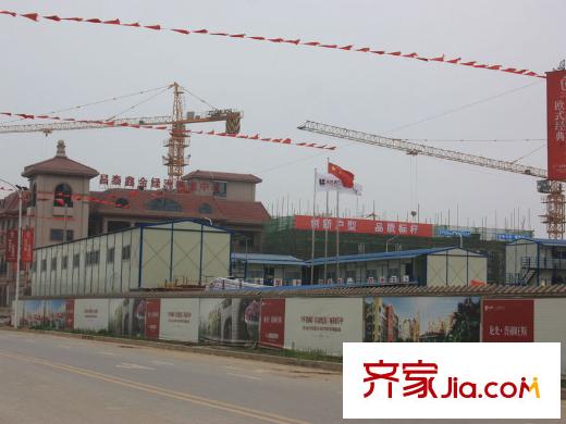 昌泰鑫金綠洲旁邊道路