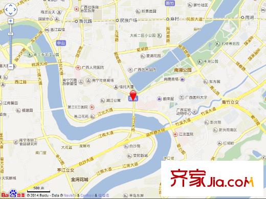 湖濱廣場交通圖