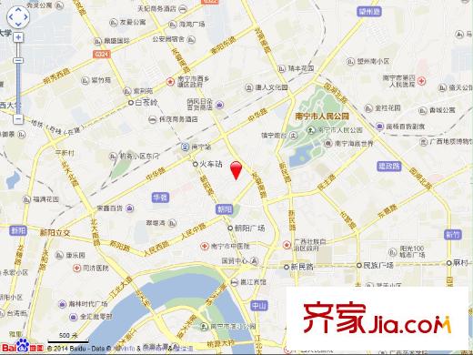 興寧區(qū)人民檢察院宿舍交通圖