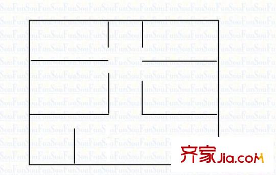 百色大廈 4室 戶型圖