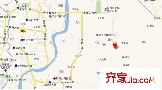 皇庭御瓏灣交通圖