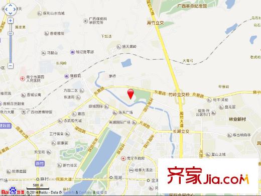 廣西區(qū)第一勞教所宿舍交通圖