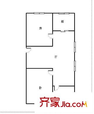 金湖苑 2室 戶型圖