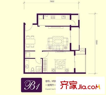 10+1商業(yè)廣場住宅戶型圖10+1商業(yè)大道 1室 戶型圖 1室1廳1衛(wèi)1廚