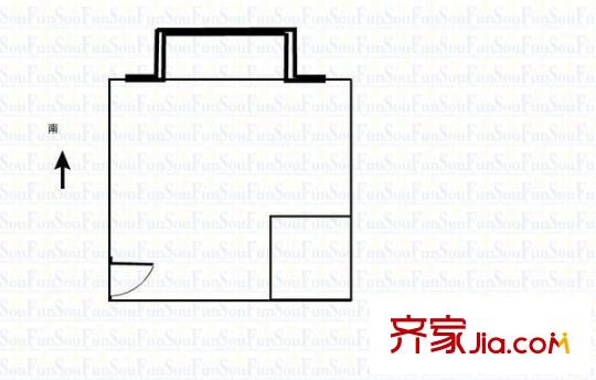 10+1商業(yè)廣場住宅戶型圖10+1商業(yè)大道 1室 戶型圖 1室1衛(wèi)1廚