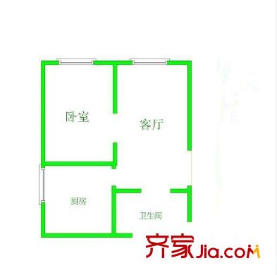 社保宿舍  1室