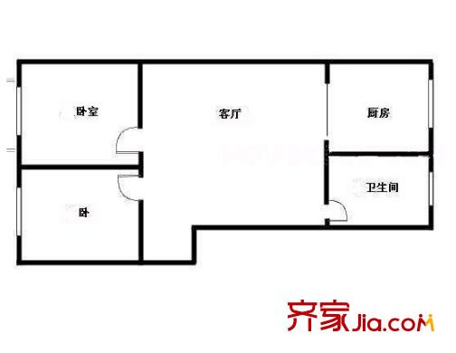 社保宿舍  2室