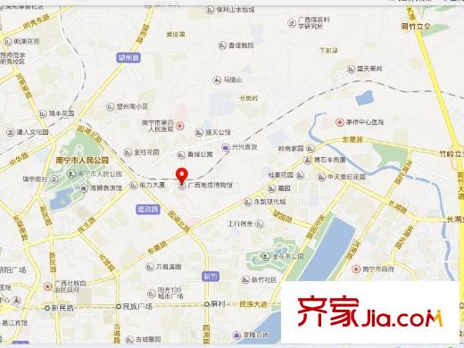 地礦大院交通圖
