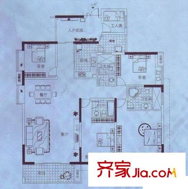 廣西區(qū)第一勞教所宿舍戶型圖QQ圖片20140729145339 5室2廳3衛(wèi)1廚