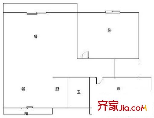 通業(yè)平安佳園戶型圖平安佳園 2室 戶型圖 2室2廳1衛(wèi)1廚