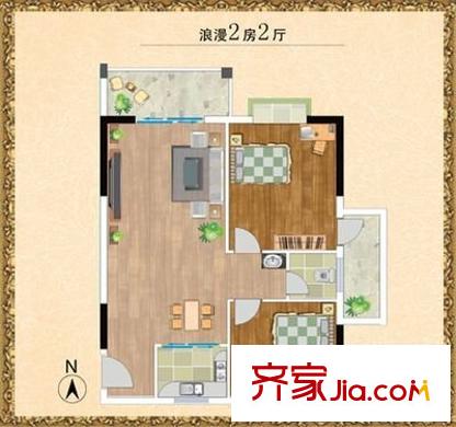 通業(yè)平安佳園戶型圖平安佳園 2室 戶型圖 2室2廳1衛(wèi)1廚