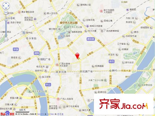 香江花園交通圖
