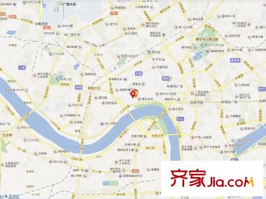 融昌邕江銀座交通圖