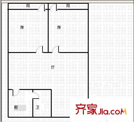 社保宿舍  2室