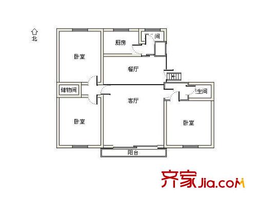 社保宿舍  3室