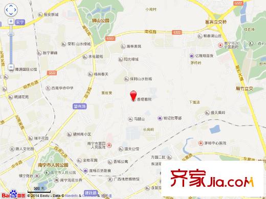 香堤雅院交通圖