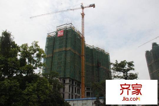 龍基傳媒星城8#樓工程進度（2015-9）