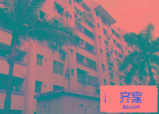 北湖小區(qū)外景圖 