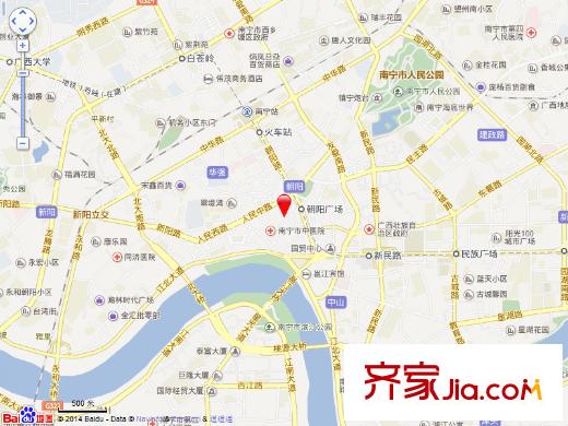 興寧區(qū)政府民生宿舍交通圖