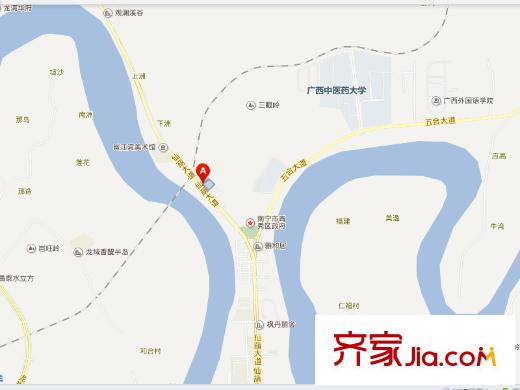 江景華廷交通圖