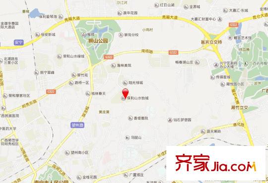 中海雍翠峰電子地圖