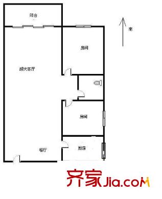 東盟世紀(jì)村 2室 戶型圖