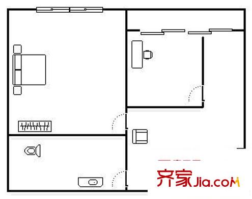 金州瑯園 2室 戶型圖