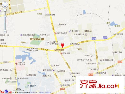安秀小區(qū)交通圖