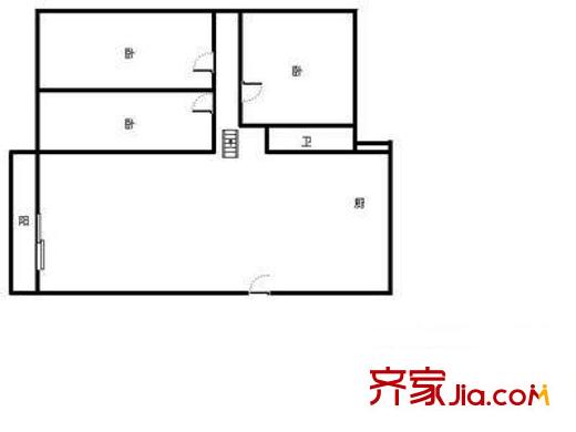 潤(rùn)和谷 3室 戶型圖