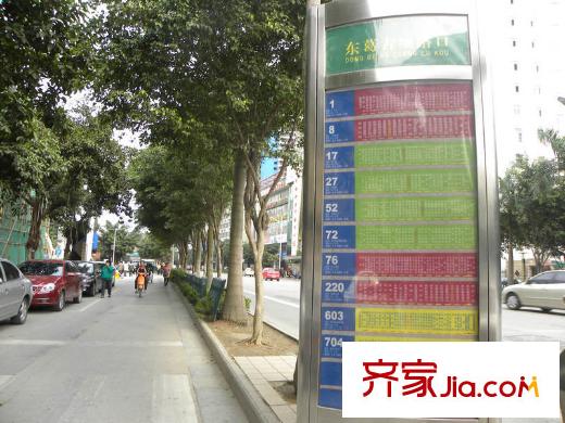 聯(lián)發(fā)臻品配套圖東葛路公交路線（2011-12-21）