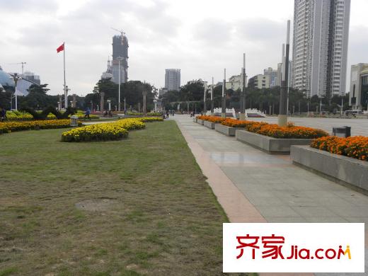 聯(lián)發(fā)臻品配套圖周邊民族大道民族廣場（2011-12-21）