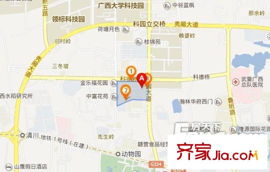 高新苑交通圖