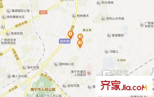 嶺南名居交通圖