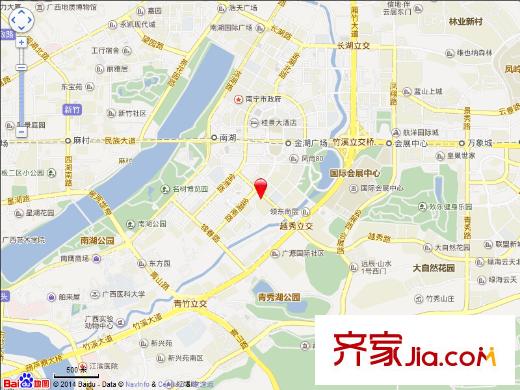 香港花園交通圖